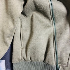 使用品フード付斜め前ﾁｬｯｸブルゾンパーカーMの画像