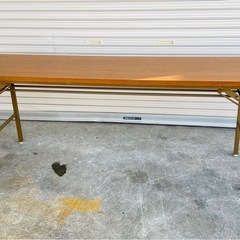 折り畳み長机(1500×450×700) 在庫8台有の画像