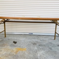 折り畳み長机(1500×450×700) 在庫8台有の画像