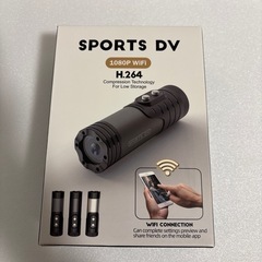 バイク用ドライブレコーダー バイクドラレコ ヘルメットカメラ32Gカード付属の画像