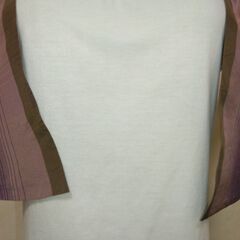 ストール　パープル×チェック②の画像