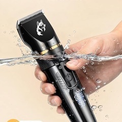 ペット用バリカン 犬用 バリカン 猫用 静音 低振動 電動 2種類刃付き 初心者の画像