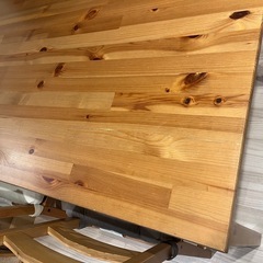 ヨックモック　ダイニングテーブル　セット　IKEA 北欧　家具の画像