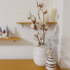 コットンフラワー　　ujの画像