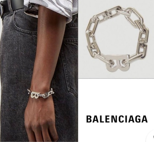 【入手困難】BALENCIAGA ブレスレット　ゴールド
