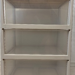 三段収納ケース（使用感あります）お譲りしますの画像
