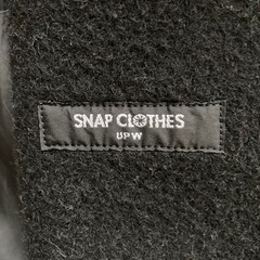スナップクローズ　メンズ　ピーコート　　日本製の画像