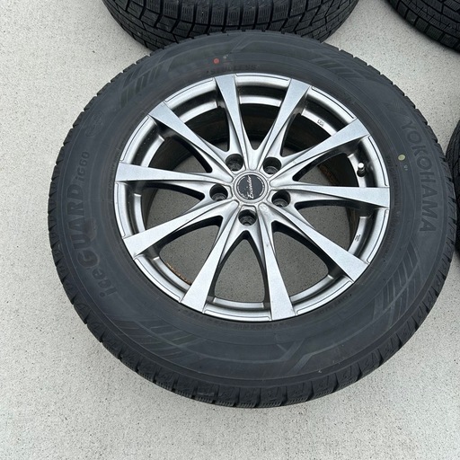 ヨコハマ アイスガード iG60 225/65R17 スタッドレス EXCEEDER ホイールセット 4本 SUV