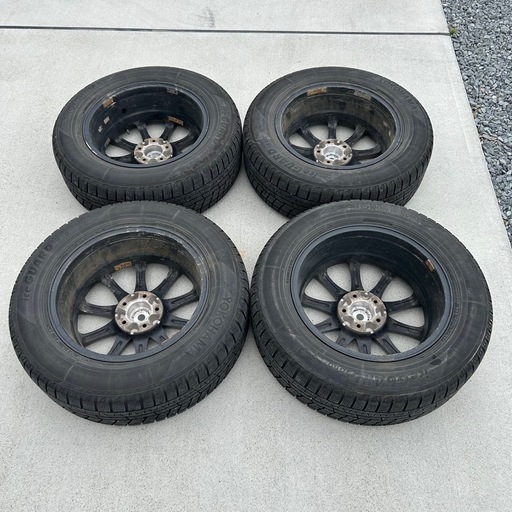 ヨコハマ アイスガード iG60 225/65R17 スタッドレス EXCEEDER ホイールセット 4本 SUV