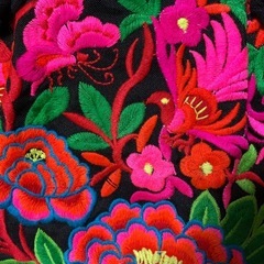 ⑯【新品未使用】アジアン⭐︎モン族刺繍ミニバックの画像