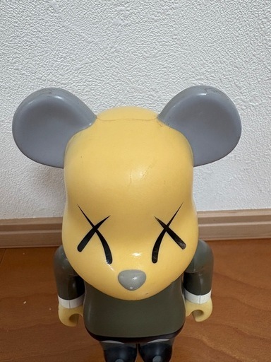 メディコムトイ   400% フィギュアMEDICOM TOY KAWS BE@RBRICK 1st