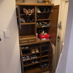 靴棚　靴箱 シューズラック　の画像