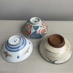 飯茶碗3点の画像