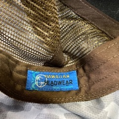 HAWAIIAN HEADWEAR キャップ ブラウンの画像