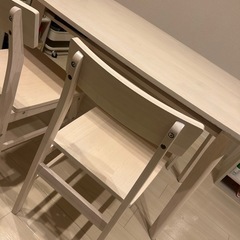 ニトリ　ダイニングテーブルセットの画像