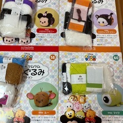 お取引予定者様決まりました。ディズニー　ツムツム　編みぐるみ　大量セットの画像