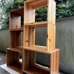 【11/14まで】サリュ　ウッドラック　アンティーク　ヴィンテージ　6個セット　　の画像