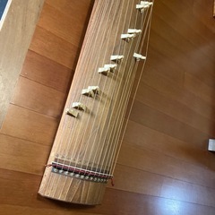 琴　13弦　和楽器の画像