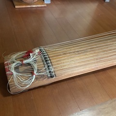琴　13弦　和楽器の画像