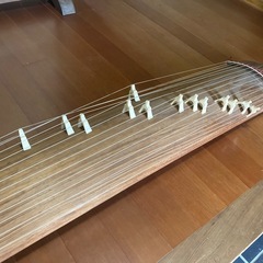 琴　13弦　和楽器の画像