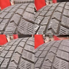 【185/60R15】ダンロップ WM02 2024年製＋Weds ラヴリオン ルミエール 15インチセット｜溝しっかり｜取付可（安城市）の画像