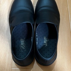 超耐滑作業靴　ブラック　25.5cmの画像