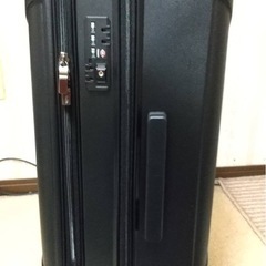 一度使用 キャリーケース 【黒】の画像