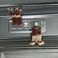 一度使用 キャリーケース 【黒】の画像