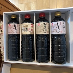 たまり醤油　
4本の画像