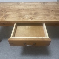 パイン材ローテーブルの画像