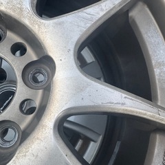 18インチ2本 WORK CR kai 7.5j +42 塗装ベースに！の画像