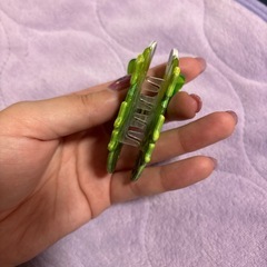 ラプンツェル　パスカル　髪留めの画像