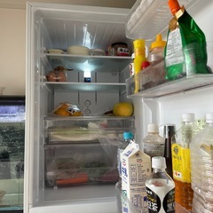 SHARPシャープ冷蔵庫の画像