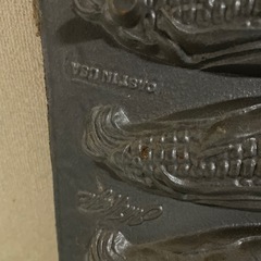 とうもろこしの型の鉄板の画像