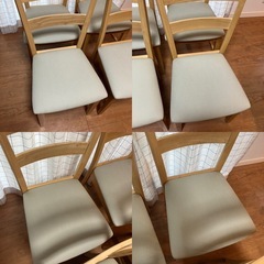 必要な方 　良品　ダイニングチェア4脚セット USED品の画像