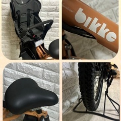 🌸美品🌸室内保管🌈バッテリー最高レベル🌼ブリヂストンビッケモブ⚪️子供乗せ電動自転車の画像