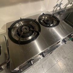 マルゼン業務用 2バーナー ガスコンロの画像