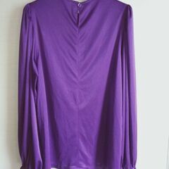 パープルの衣装上下セット(フリーサイズ)の画像