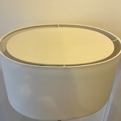 無印良品　フロアライト用スチールスタンド　シェード付きの画像