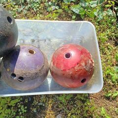 ボーリング玉　まとめての画像