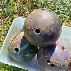 ボーリング玉　まとめての画像