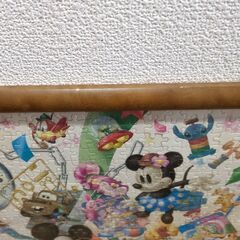 ◯DISNEYジグソーパズル完成品額付きの画像
