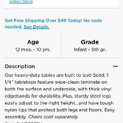 子供向けアクティビティ円卓の画像