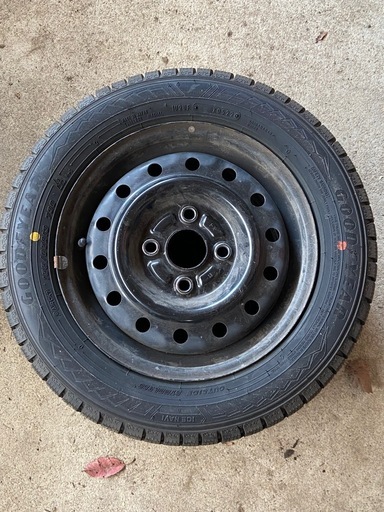 155/65R13 【バリ山】スタッドレスタイヤ4本セット