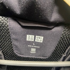UNIQLO ネイビー ダウンジャケット Lサイズの画像