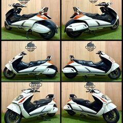 【動画あり】★スズキ ジェンマ250★ 実動 人気車種 CJ47A型 FI インジェクション 水冷 4サイクル マジェスティ ビックスクーター 松本市の画像