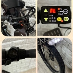 バッテリー最高レベル容量🌸電動自転車　ヤマハ　パスバビー　新基準　🌼8.7Ahリチウムバッテリー🌈ブラック 11の画像