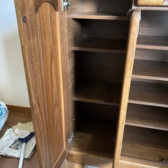 11／20削除、引き取り限定⭐︎木製下駄箱の画像