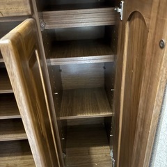 11／20削除、引き取り限定⭐︎木製下駄箱の画像