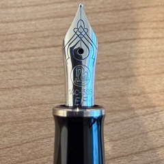 Pelikan SOUVERAN M405 ブラックストライプ(EF)の画像